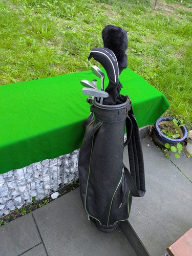 Left handed basic golf set - basic,