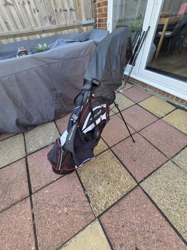 Golf bag and various - golf,